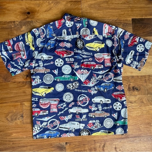 Reyn Spooner American Classics Chevy Hawaiian Shirt - Picture 3 of 8